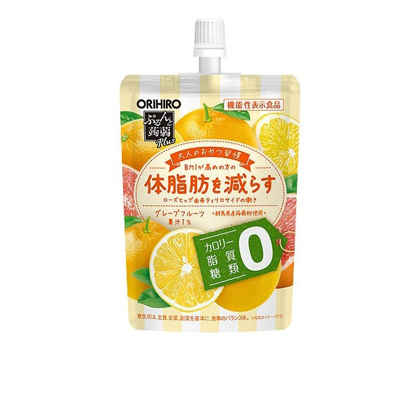 오리히로 탱글탱글 곤약젤리 Plus 자몽 130g