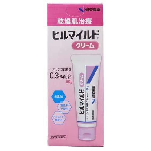 힐 마일드 크림 (60g) (헤파린 유사 물질 0.3 % 배합 얼굴 사지 건조 피부 치료)