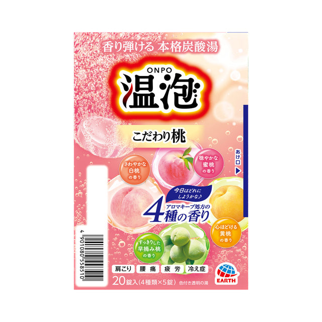 온포 입욕제 20개입 복숭아