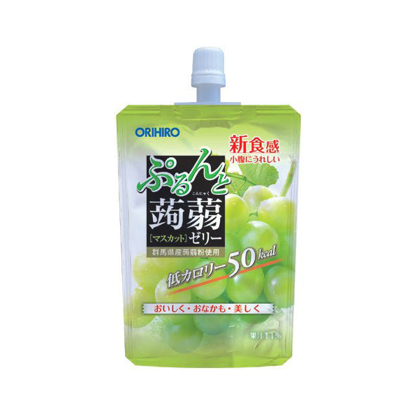 오리히로 곤약젤리 스탠딩 청포도맛 130g