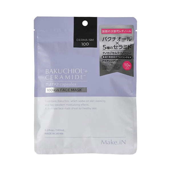 [메이크인] 박티올 세라미드 페이스 마스크 10장들이