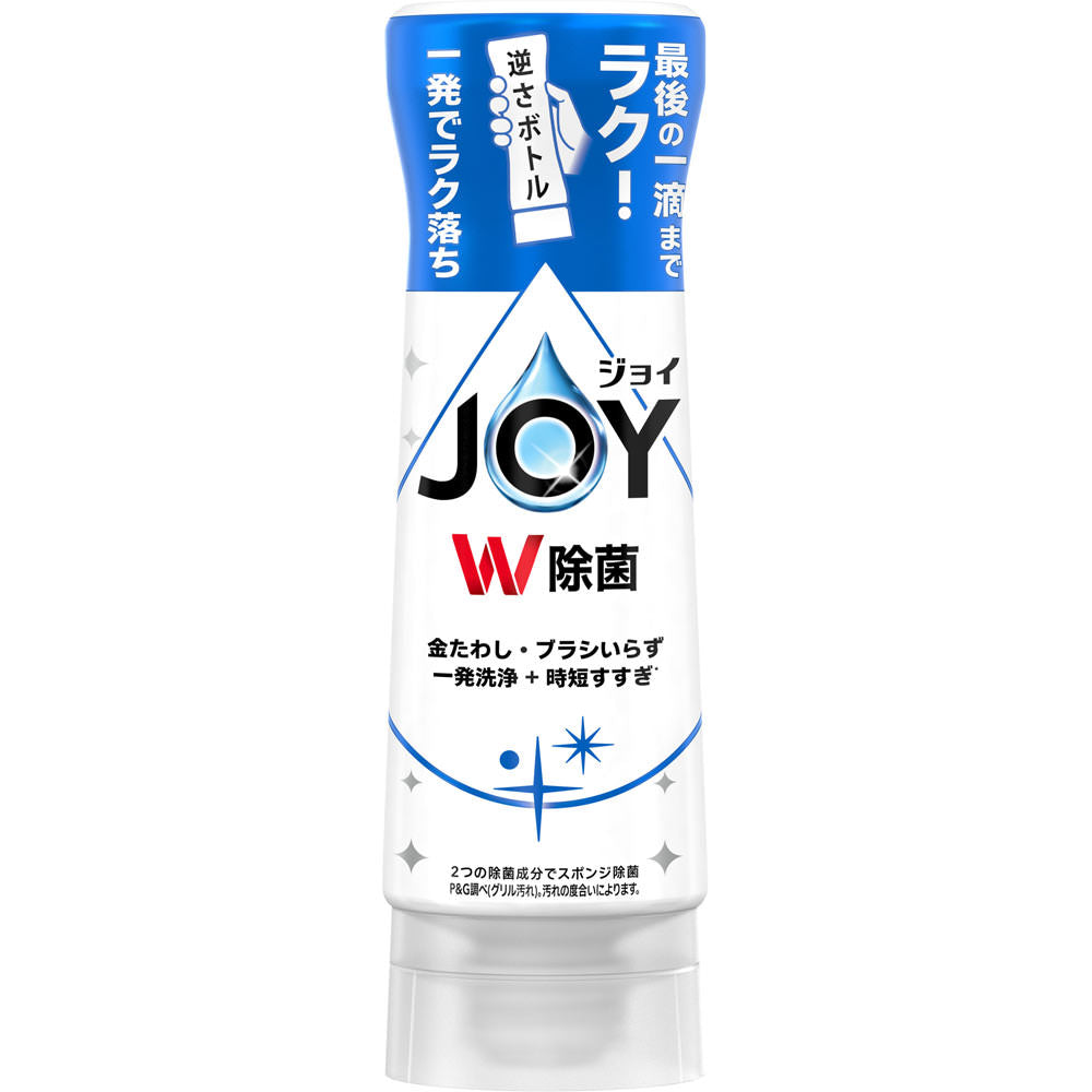 조이 W제균 식기용 세제 거꾸로 병 상쾌한 미향 본체 290ml P&G재팬