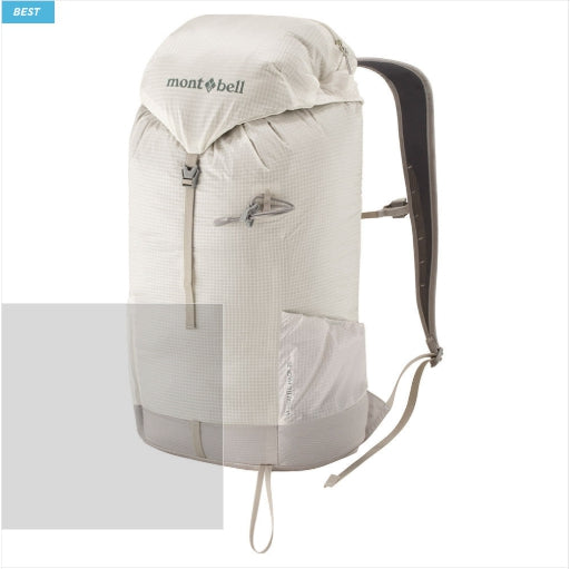 몽벨 백팩 가방 버사라이트 20L 경량 배낭 포켓터블 아웃도어 등산