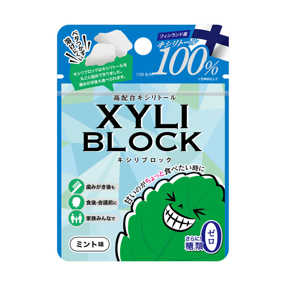 청량과자 크실리톨 자일리블록 옥티민트 22g